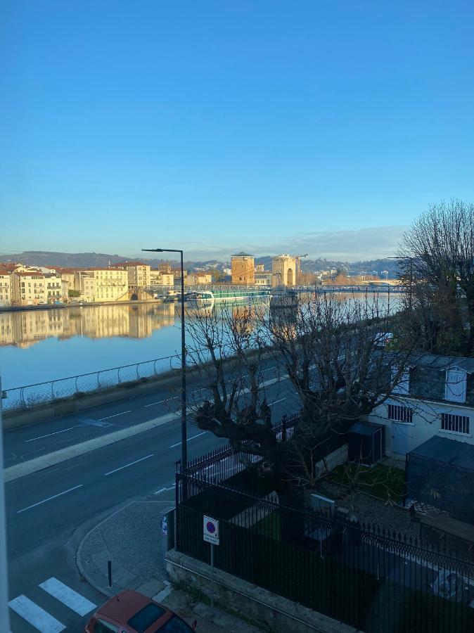 Appartement Avec Superbe Vue Sur Le Rhone Vienne  Exterior foto