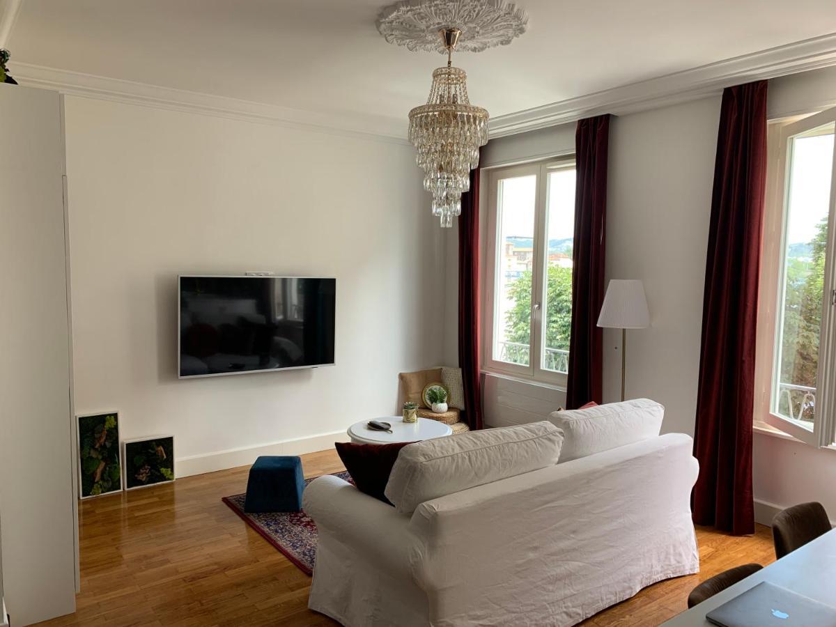 Appartement Avec Superbe Vue Sur Le Rhone Vienne  Exterior foto